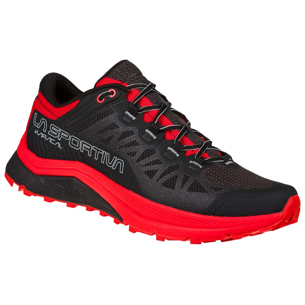 La Sportiva Laufschuhe Herren - La Sportiva Karacal Schwarz/Rot - DE-47698